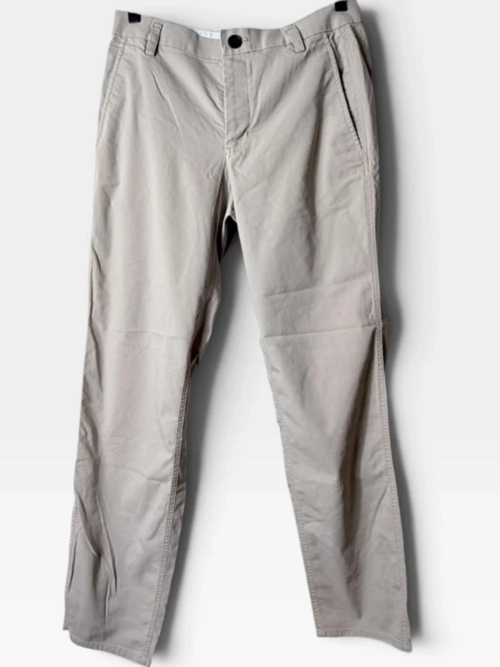 Kit and Ace Men's Straight Leg Pant Size 32/30 Grey Slim (L)